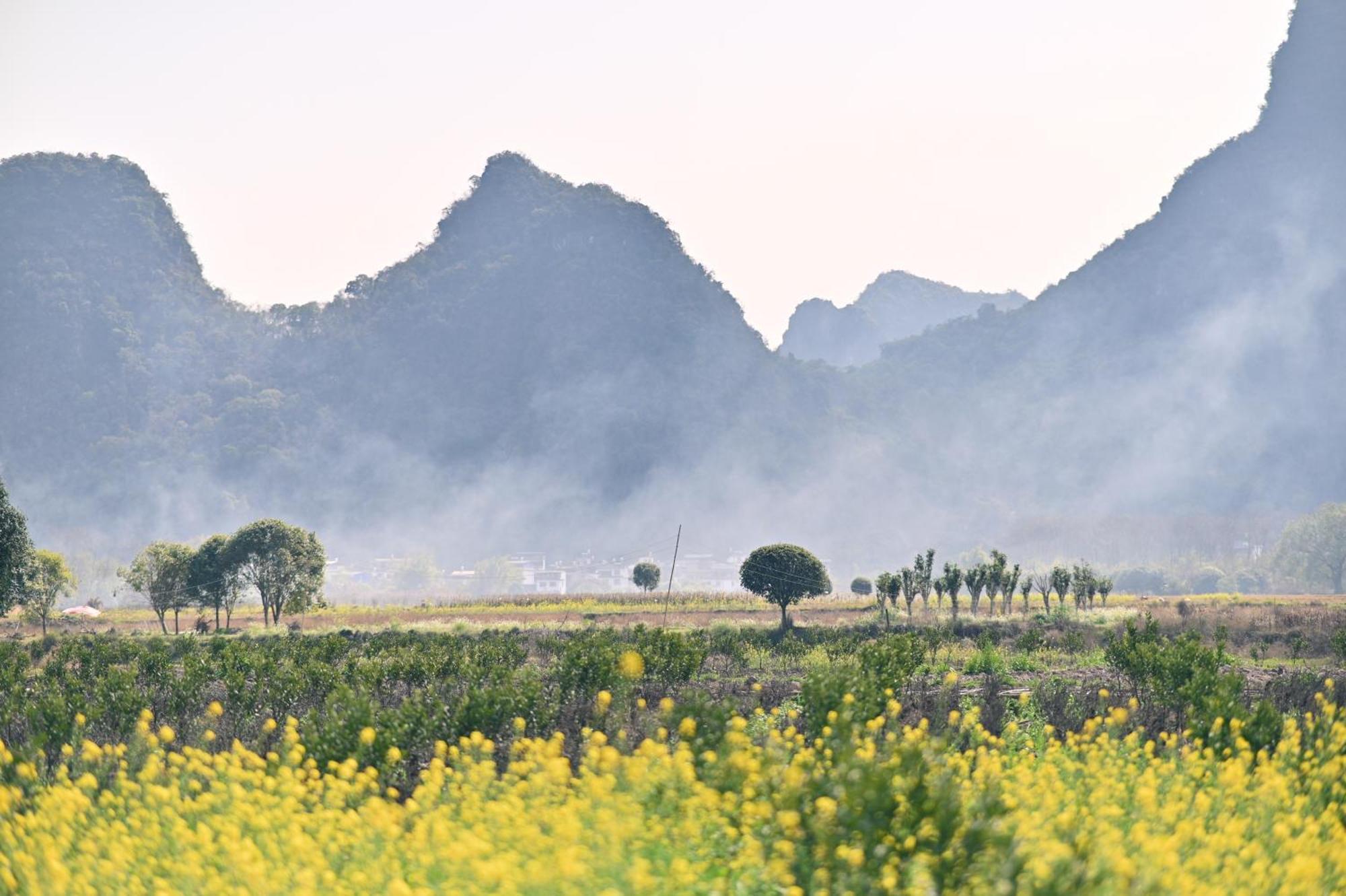 Yangshuo Hillside Homestay Bagian luar foto